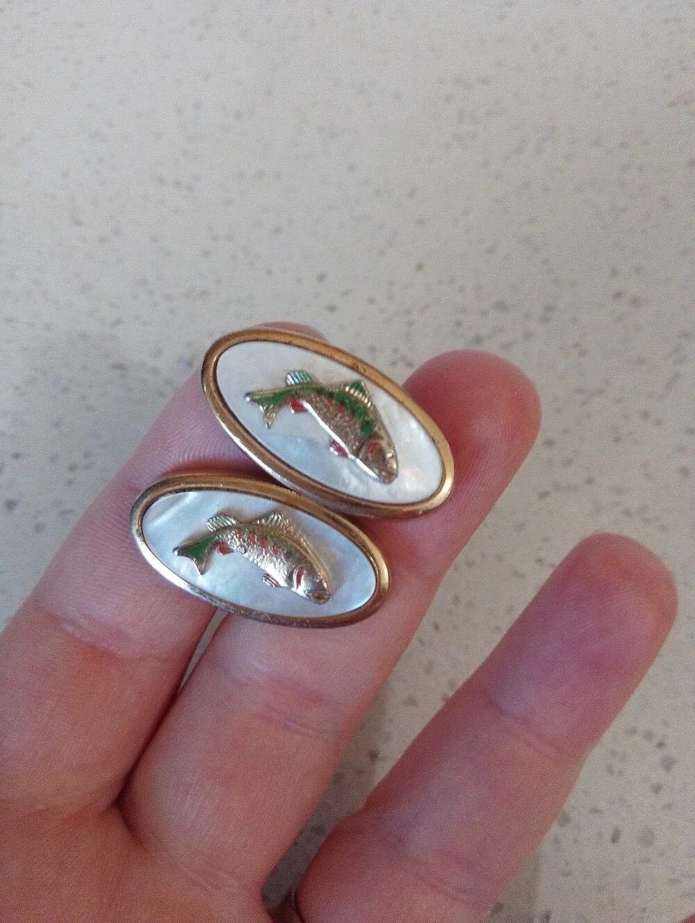 Vintage Fish Cufflinks